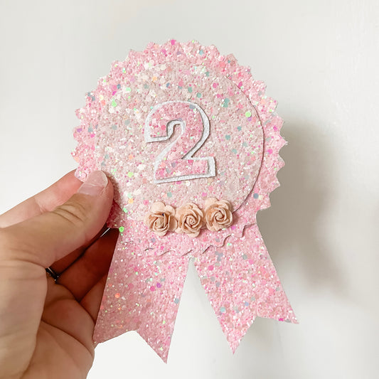 Custom birthday badge