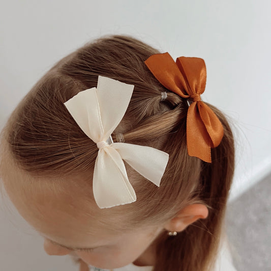 Cream Lilah bow